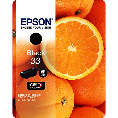 Epson Oranges T3331 Black Ink Cartridge Epson Oranges T3331 Black Ink Cartridge